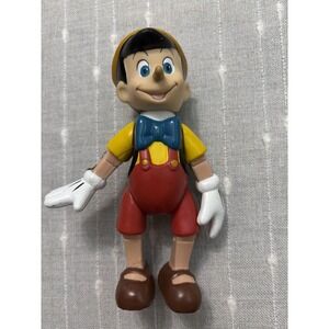 Disney Pinocchio Vintage 6" inch Figure Toy Articulated Poseable Figurine